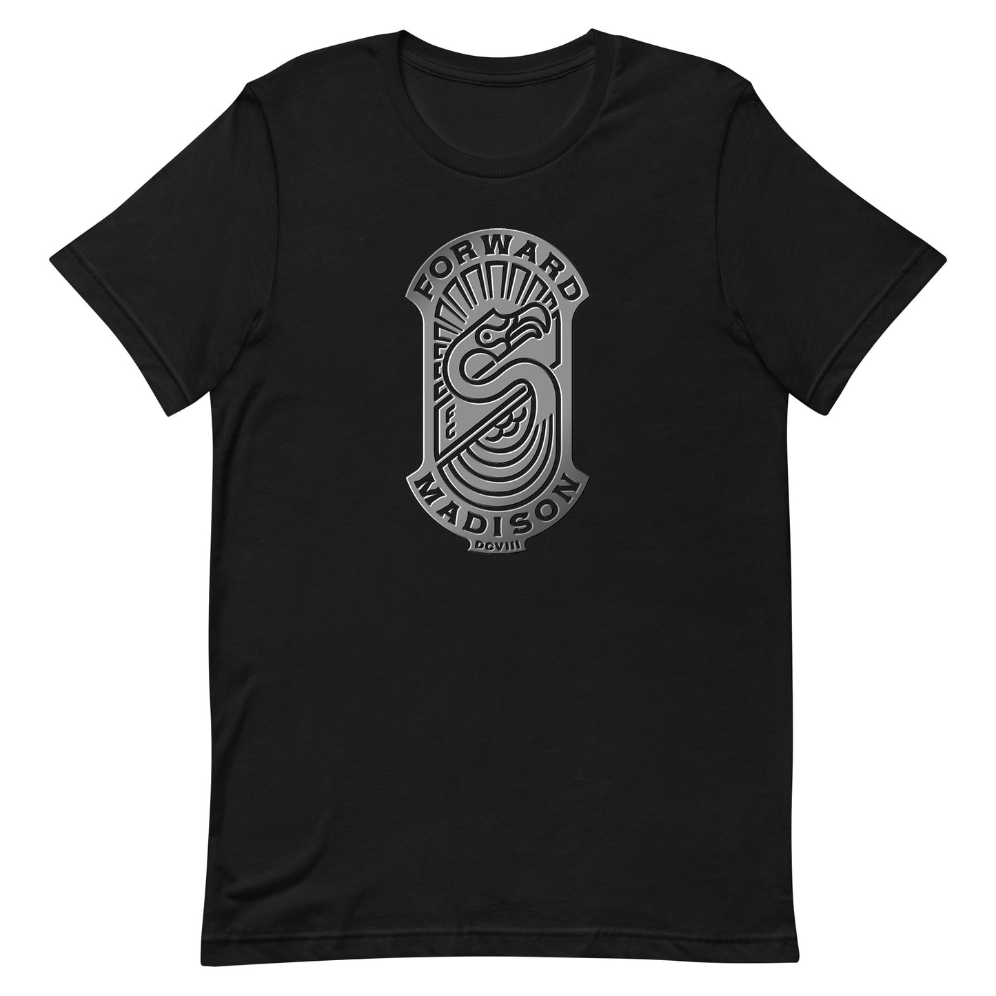 Forward Madison FC Player or Personalized Silver 3D T-Shirt