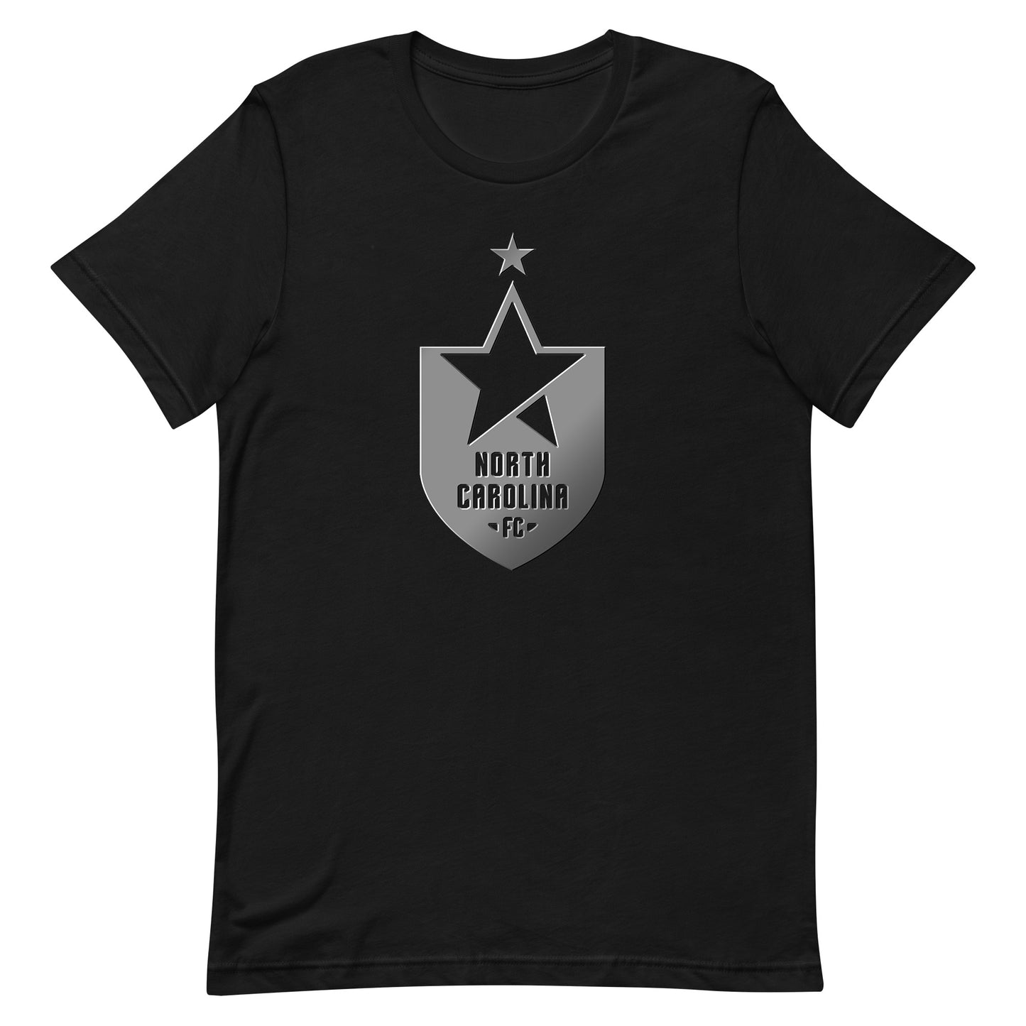 North Carolina FC Player or Personalized Silver 3D T-Shirt