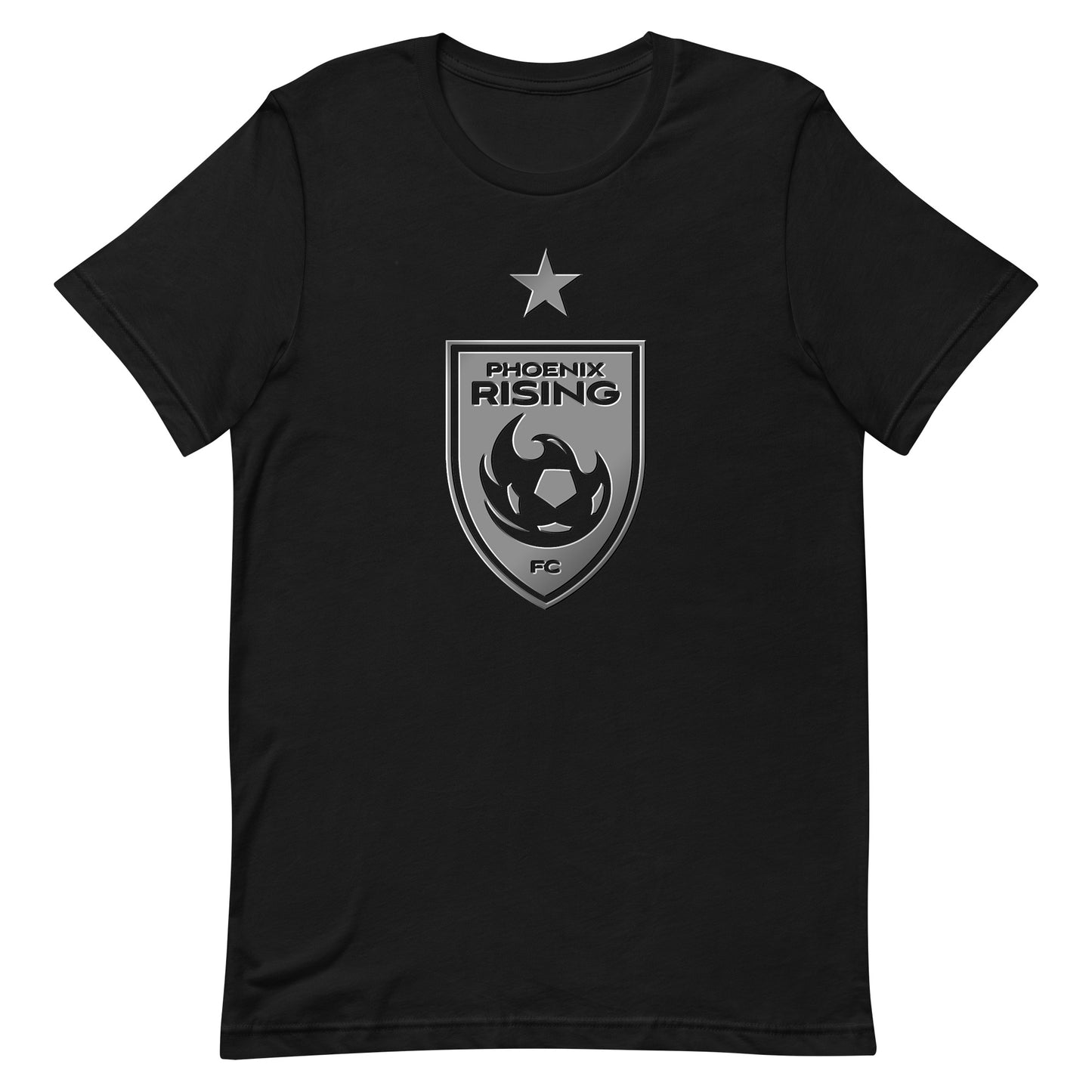 Phoenix Rising FC Player or Personalized Silver 3D T-Shirt