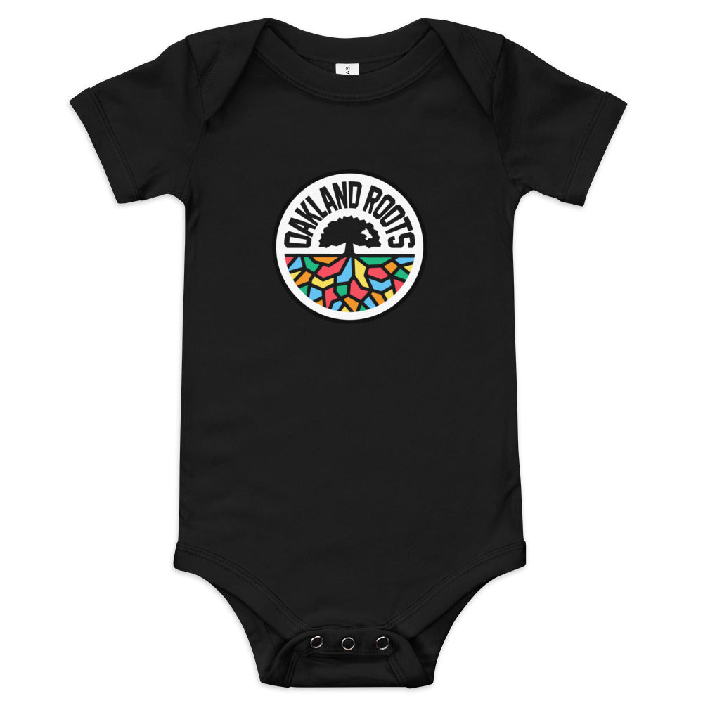 Oakland Roots Crest Baby Bodysuit