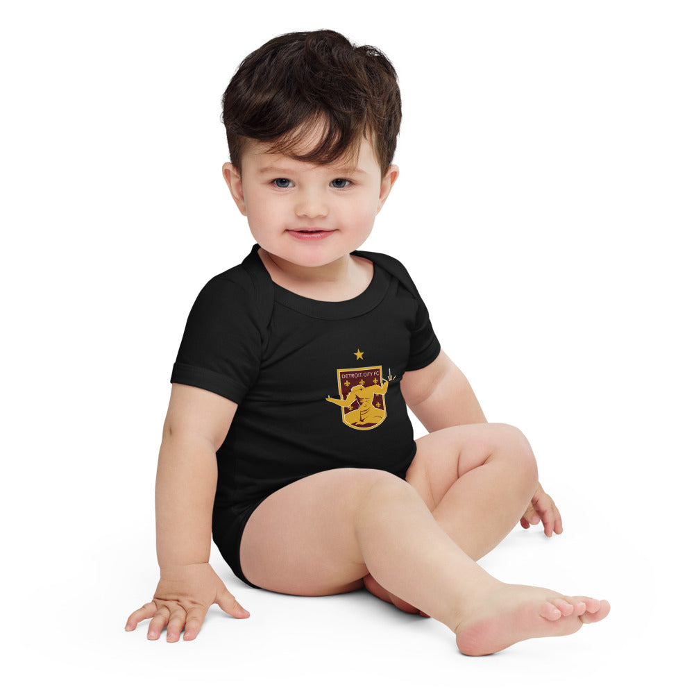 Detroit City FC Crest Baby Bodysuit