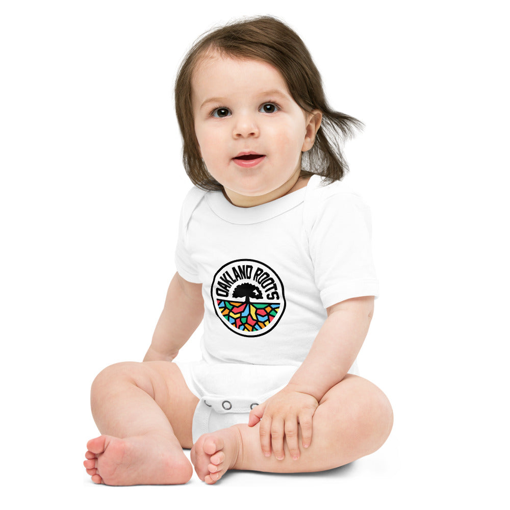 Oakland Roots Crest Baby Bodysuit