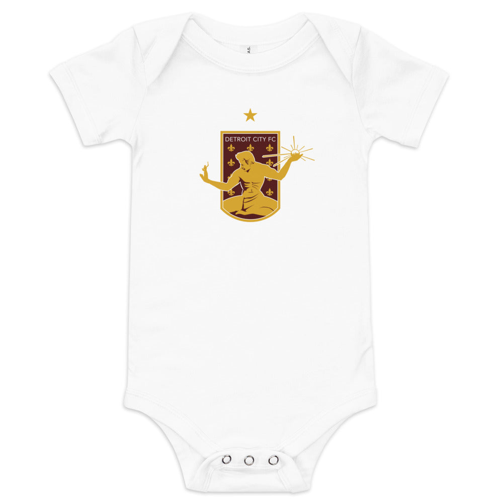 Detroit City FC Crest Baby Bodysuit