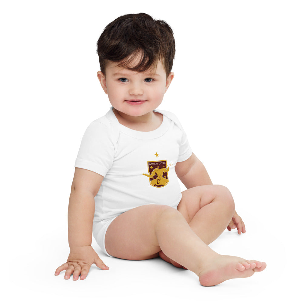 Detroit City FC Crest Baby Bodysuit