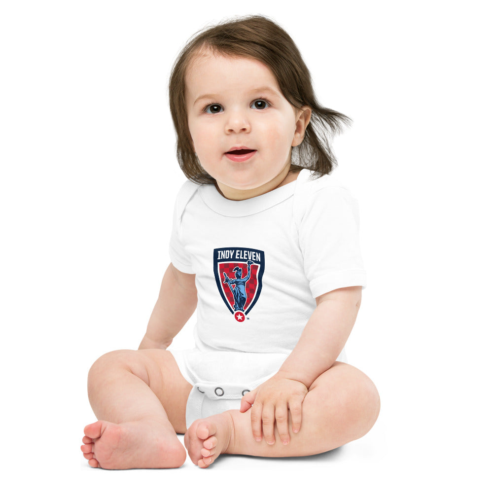 Indy Eleven Crest Baby Bodysuit