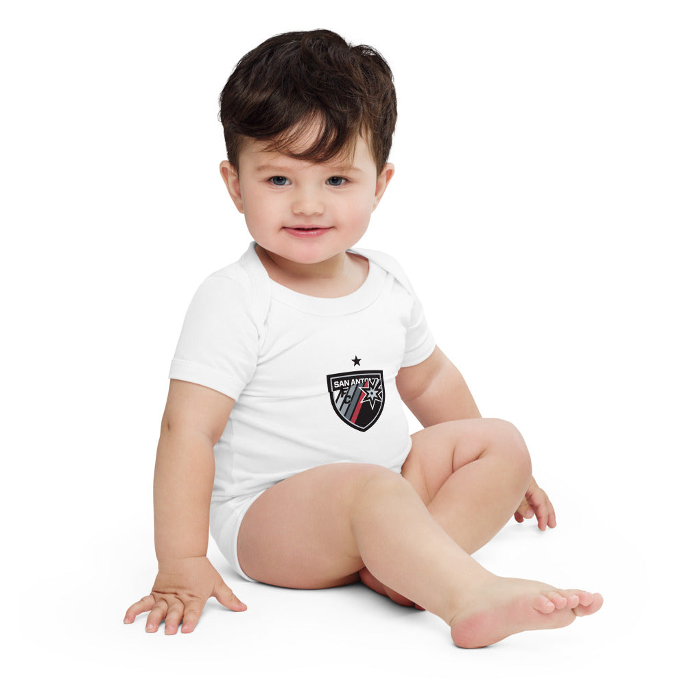 San Antonio FC Crest Baby Bodysuit