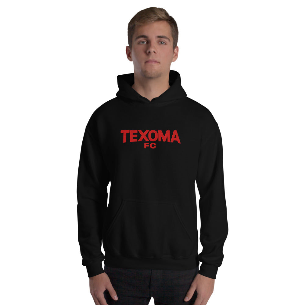 Texoma FC Embroidered Wordmark Adult Hoodie