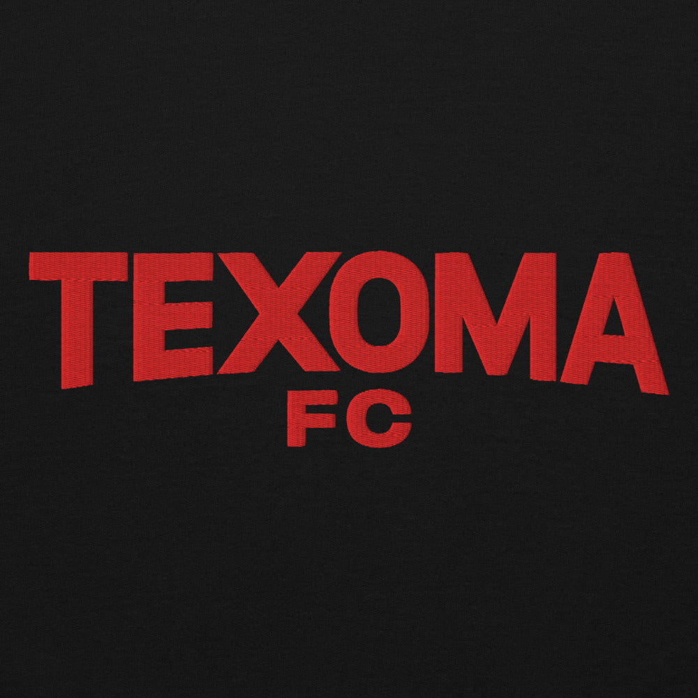 Texoma FC Embroidered Wordmark Adult Hoodie