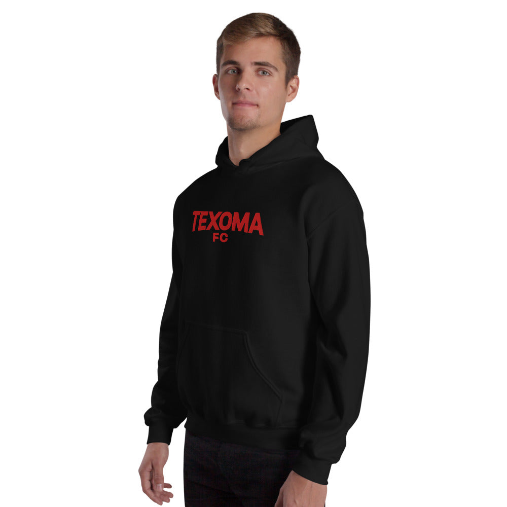 Texoma FC Embroidered Wordmark Adult Hoodie
