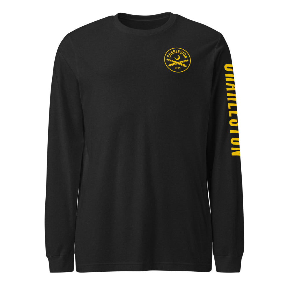 Charleston Battery LC/Sleeve Crest 2-Hit Unisex Long Sleeve T-Shirt