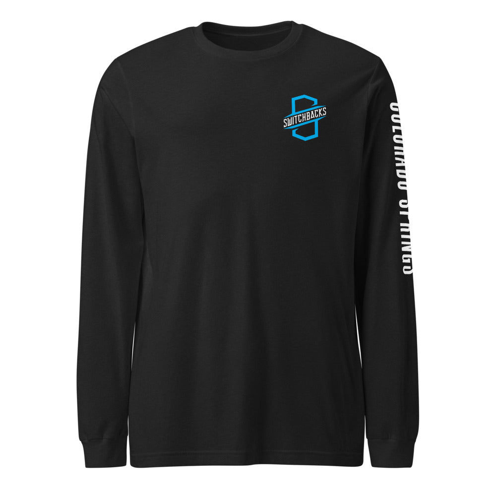 Colorado Springs Switchbacks LC/Sleeve Crest 2-Hit Unisex Long Sleeve T-Shirt