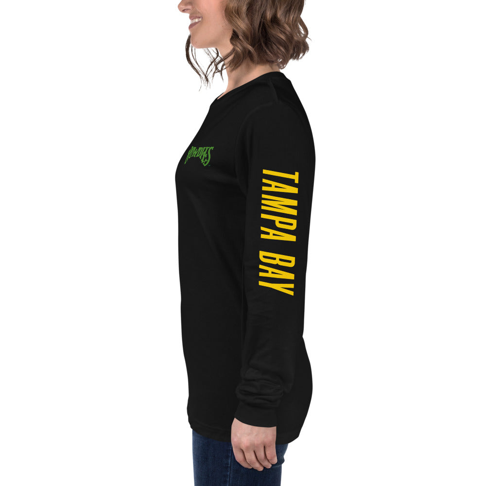 Tampa Bay Rowdies LC/Sleeve Crest 2-Hit Unisex Long Sleeve T-Shirt