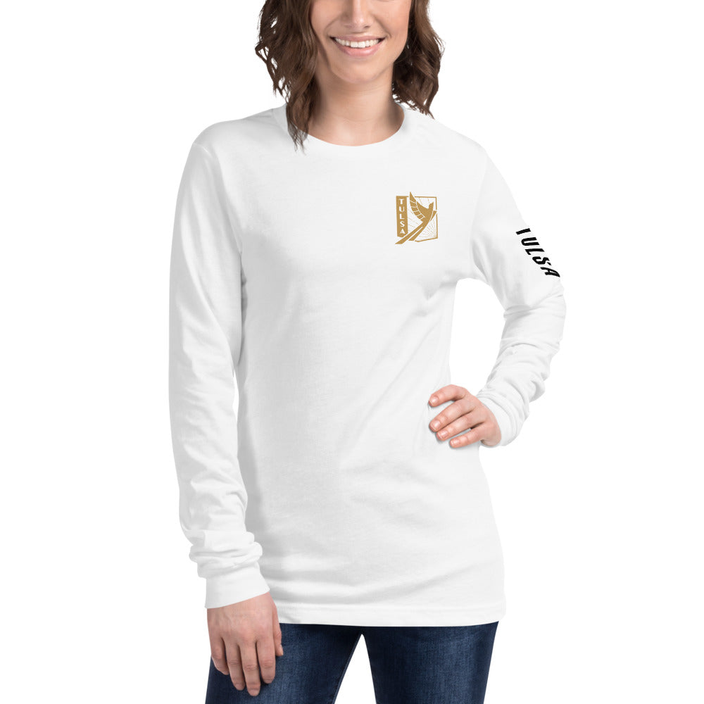 FC Tulsa LC/Sleeve Crest 2-Hit Unisex Long Sleeve T-Shirt