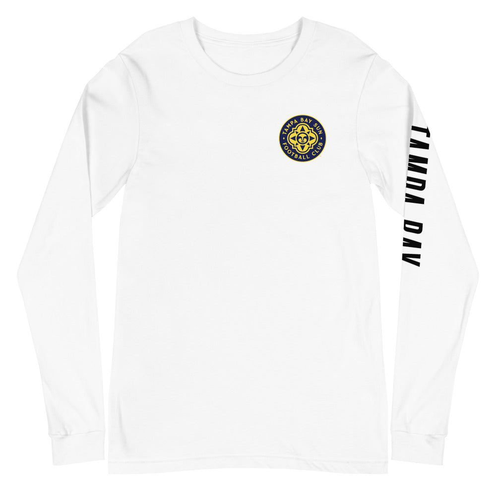 Tampa Bay Sun FC LC/Sleeve Crest 2-Hit Unisex Long Sleeve T-Shirt
