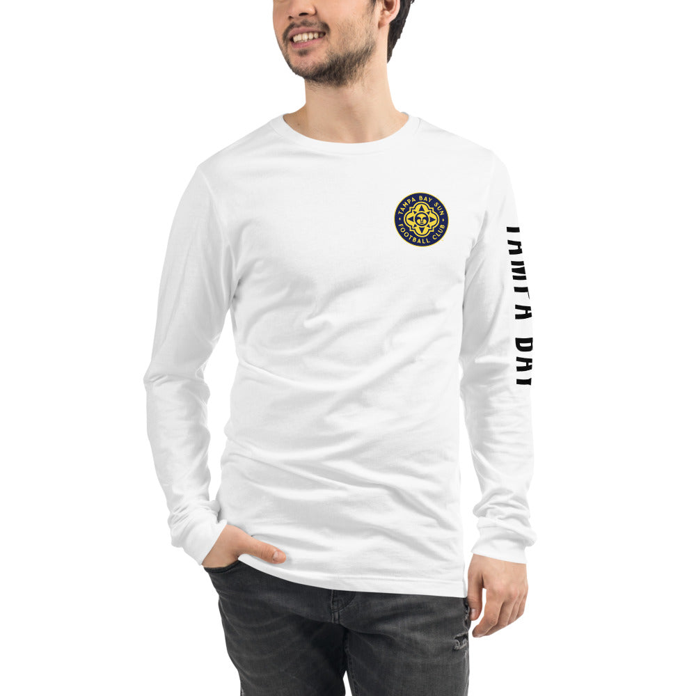 Tampa Bay Sun FC LC/Sleeve Crest 2-Hit Unisex Long Sleeve T-Shirt