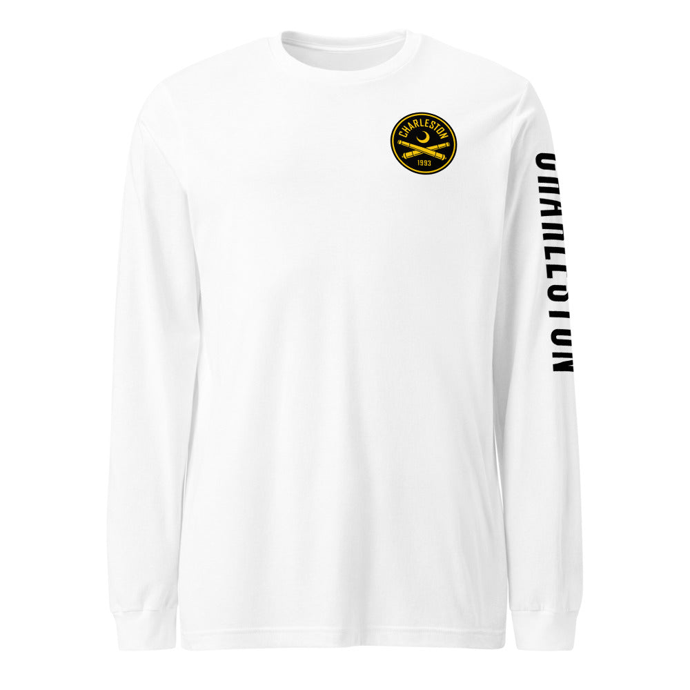 Charleston Battery LC/Sleeve Crest 2-Hit Unisex Long Sleeve T-Shirt