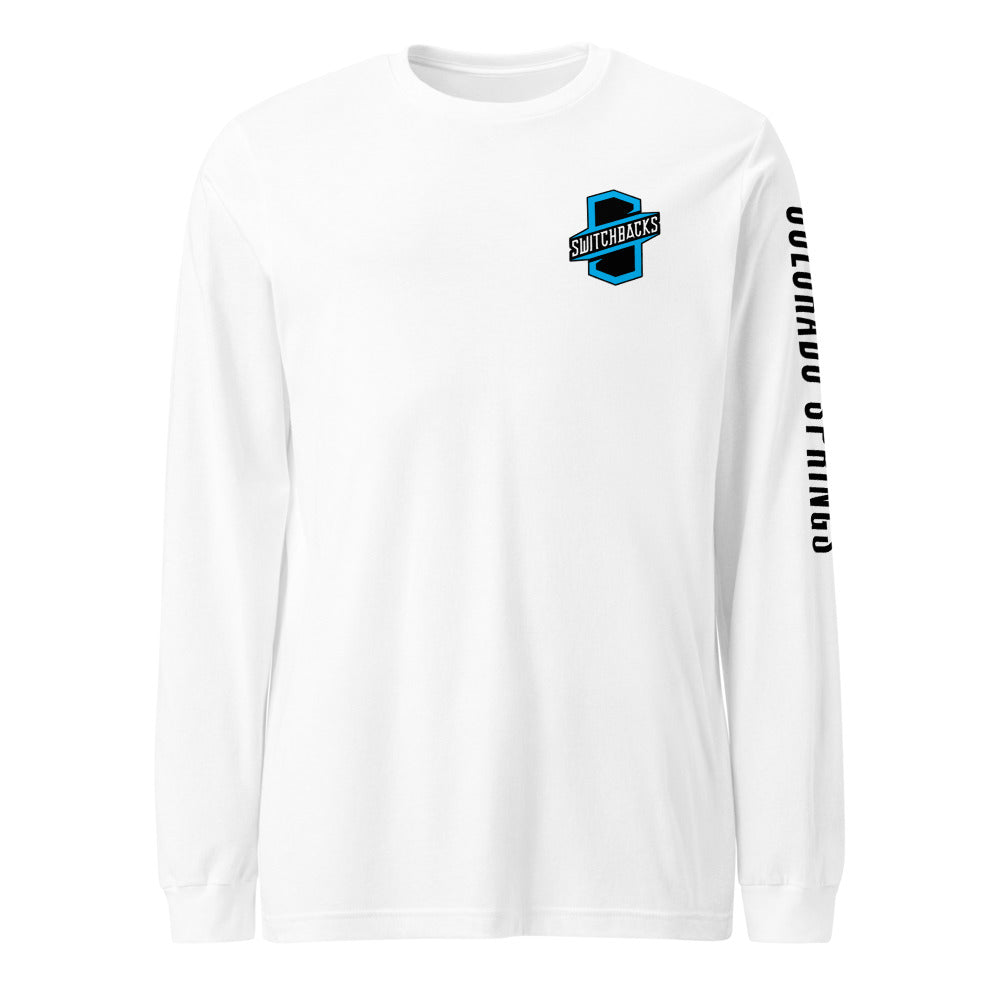 Colorado Springs Switchbacks LC/Sleeve Crest 2-Hit Unisex Long Sleeve T-Shirt