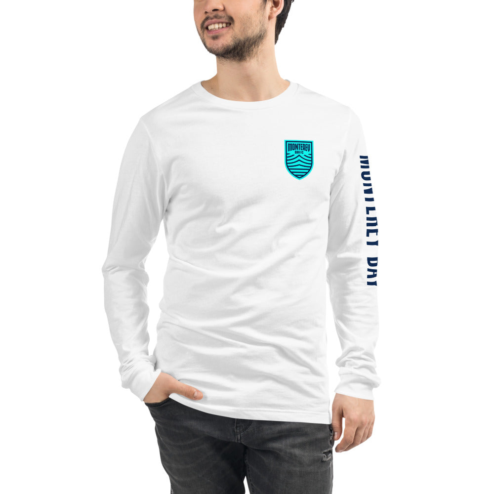 Monterey Bay FC LC/Sleeve Crest 2-Hit Unisex Long Sleeve T-Shirt