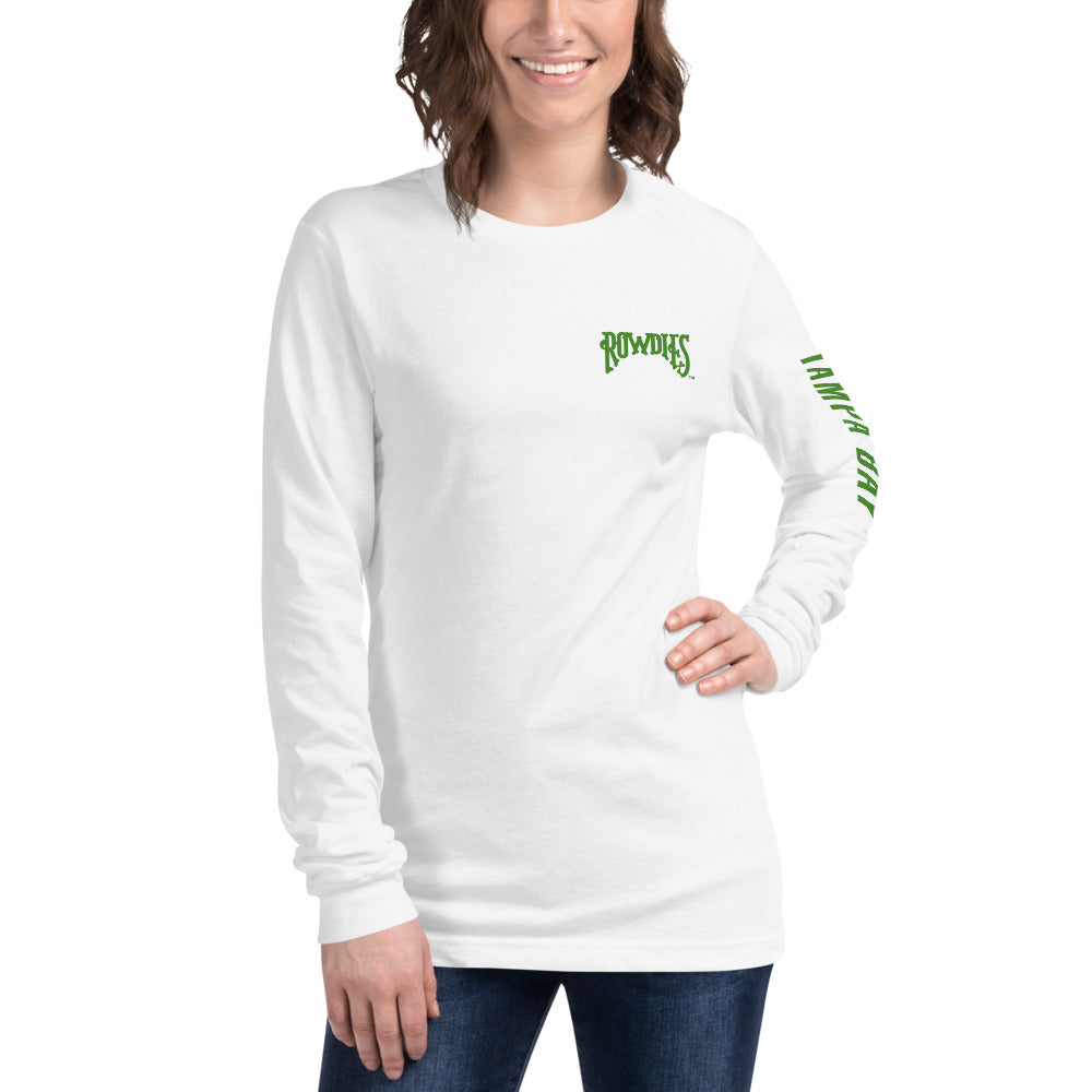 Tampa Bay Rowdies LC/Sleeve Crest 2-Hit Unisex Long Sleeve T-Shirt