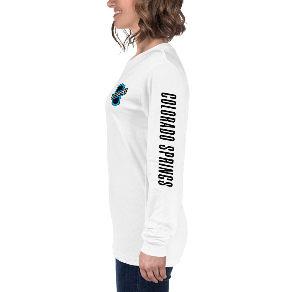 Colorado Springs Switchbacks LC/Sleeve Crest 2-Hit Unisex Long Sleeve T-Shirt