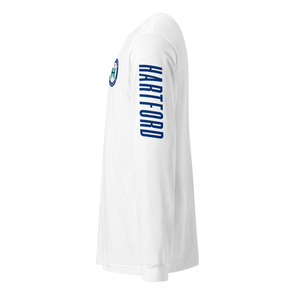 Hartford Athletic LC/Sleeve Crest 2-Hit Unisex Long Sleeve T-Shirt
