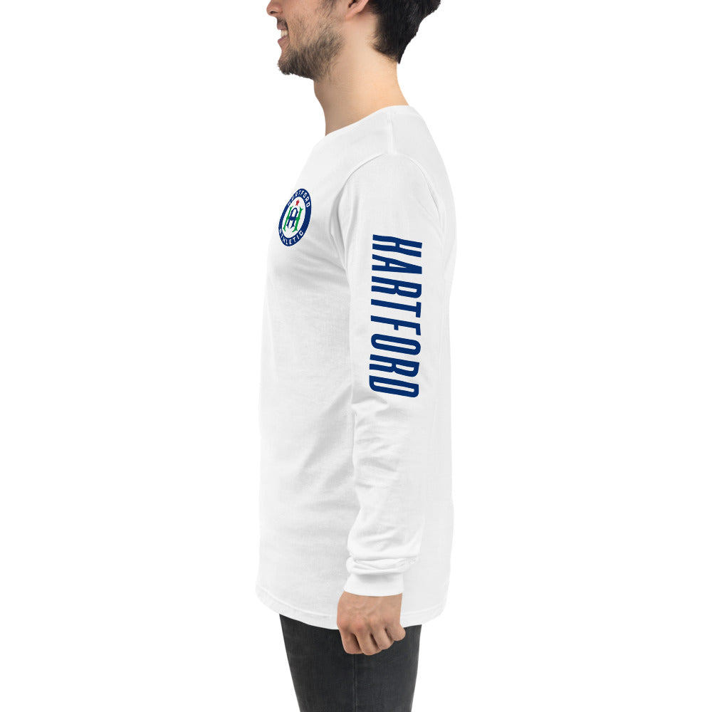 Hartford Athletic LC/Sleeve Crest 2-Hit Unisex Long Sleeve T-Shirt