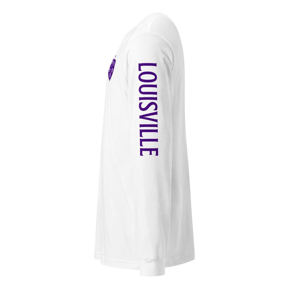 Louisville City FC LC/Sleeve Crest 2-Hit Unisex Long Sleeve T-Shirt