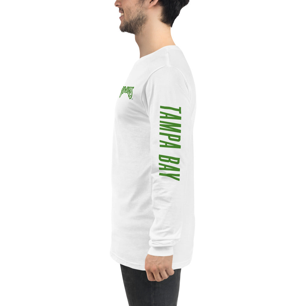 Tampa Bay Rowdies LC/Sleeve Crest 2-Hit Unisex Long Sleeve T-Shirt