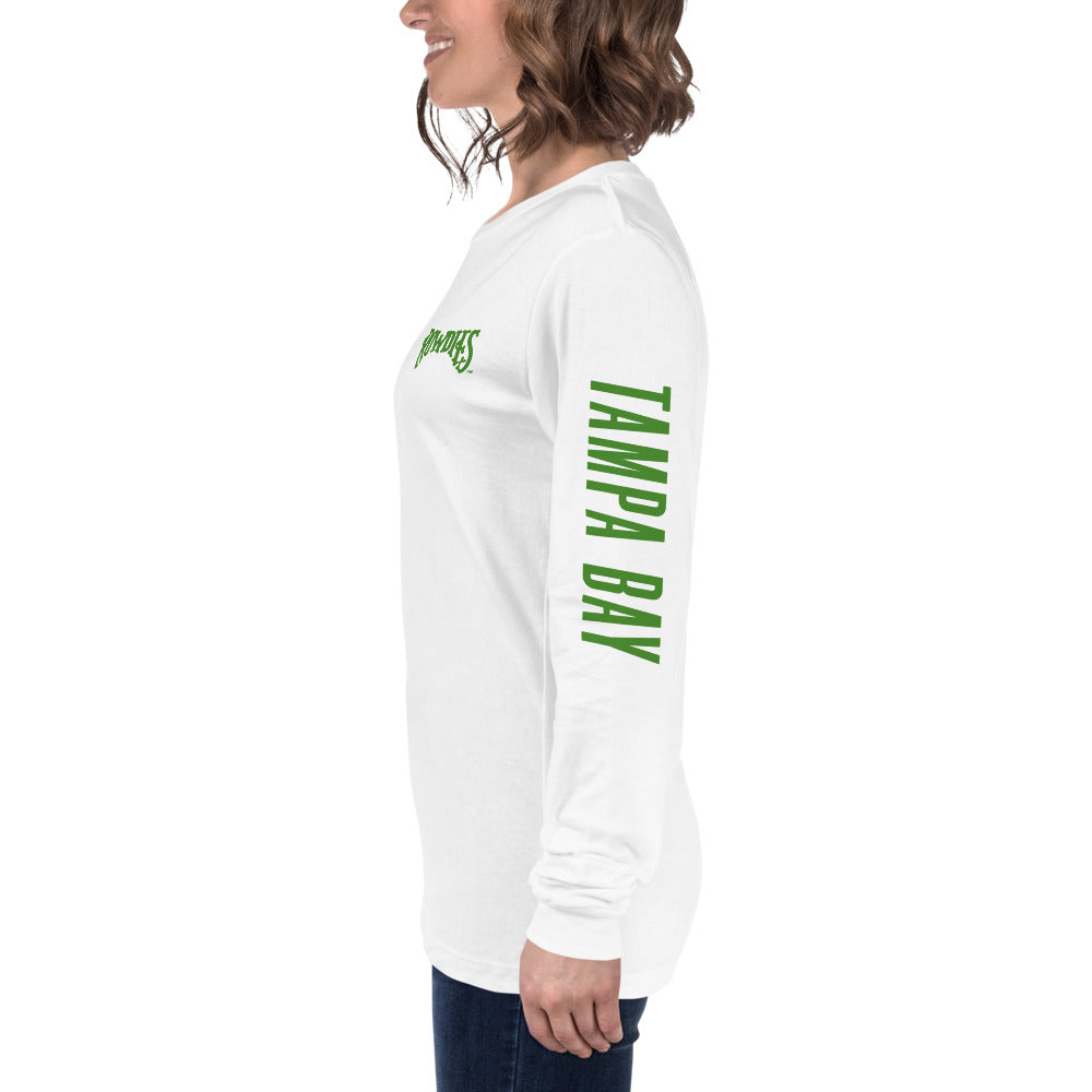 Tampa Bay Rowdies LC/Sleeve Crest 2-Hit Unisex Long Sleeve T-Shirt