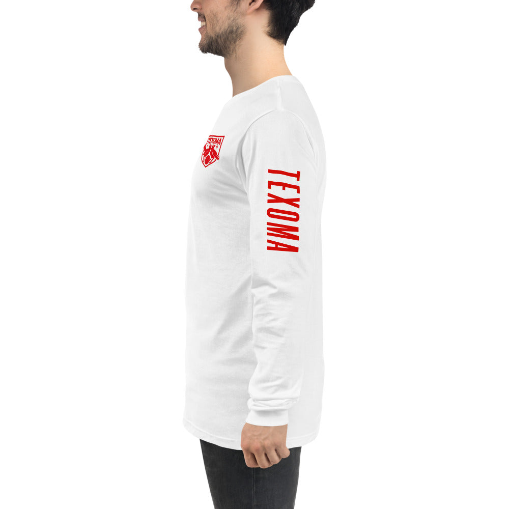 Texoma FC LC/Sleeve Crest 2-Hit Unisex Long Sleeve T-Shirt