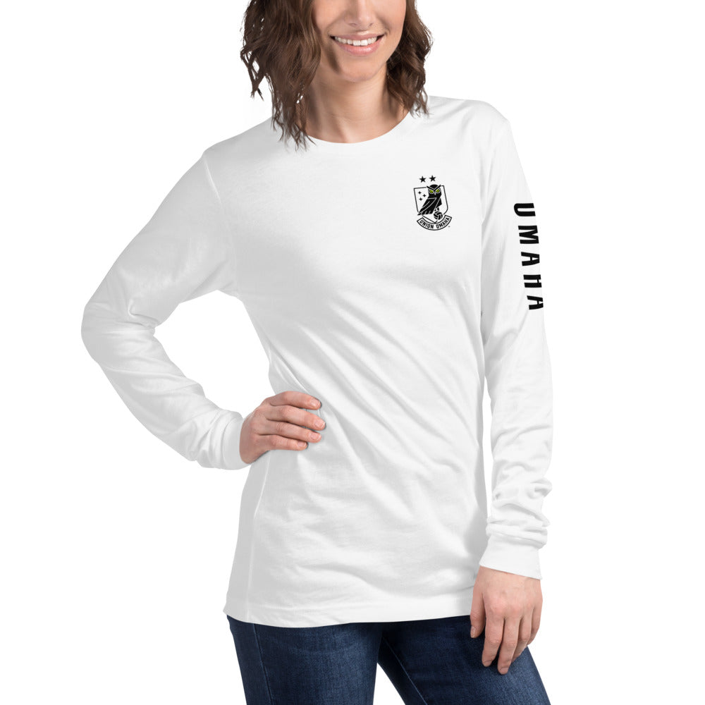 Union Omaha LC/Sleeve Crest 2-Hit Unisex Long Sleeve T-Shirt