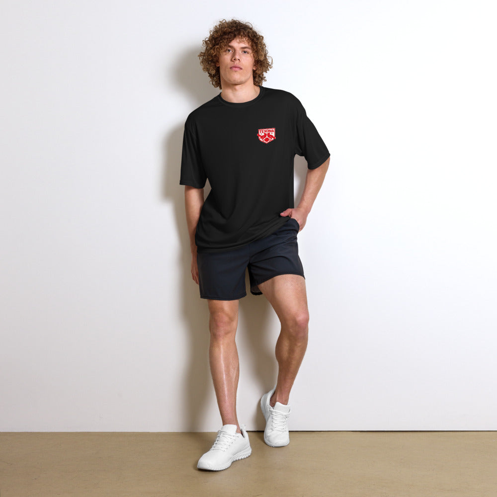 Texoma FC LC Crest Unisex Performance Crew Neck T-Shirt