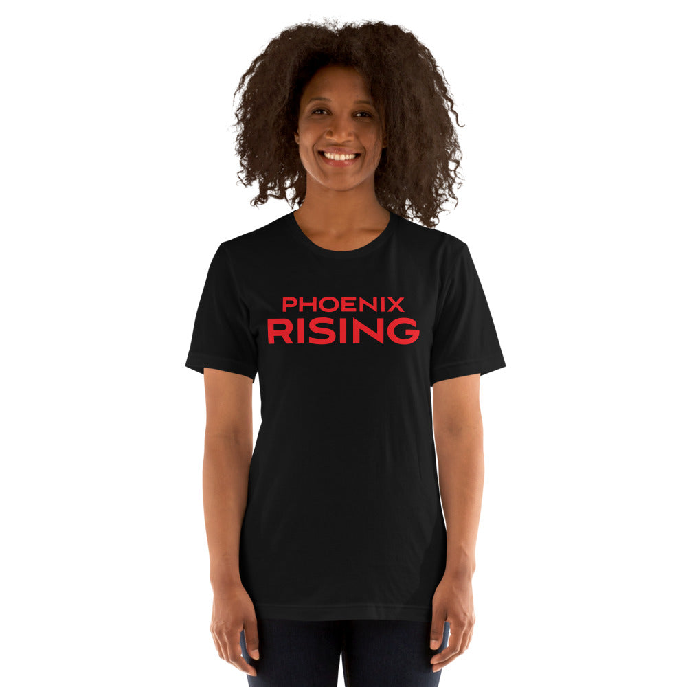 Phoenix Rising Wordmark Adult T-Shirt