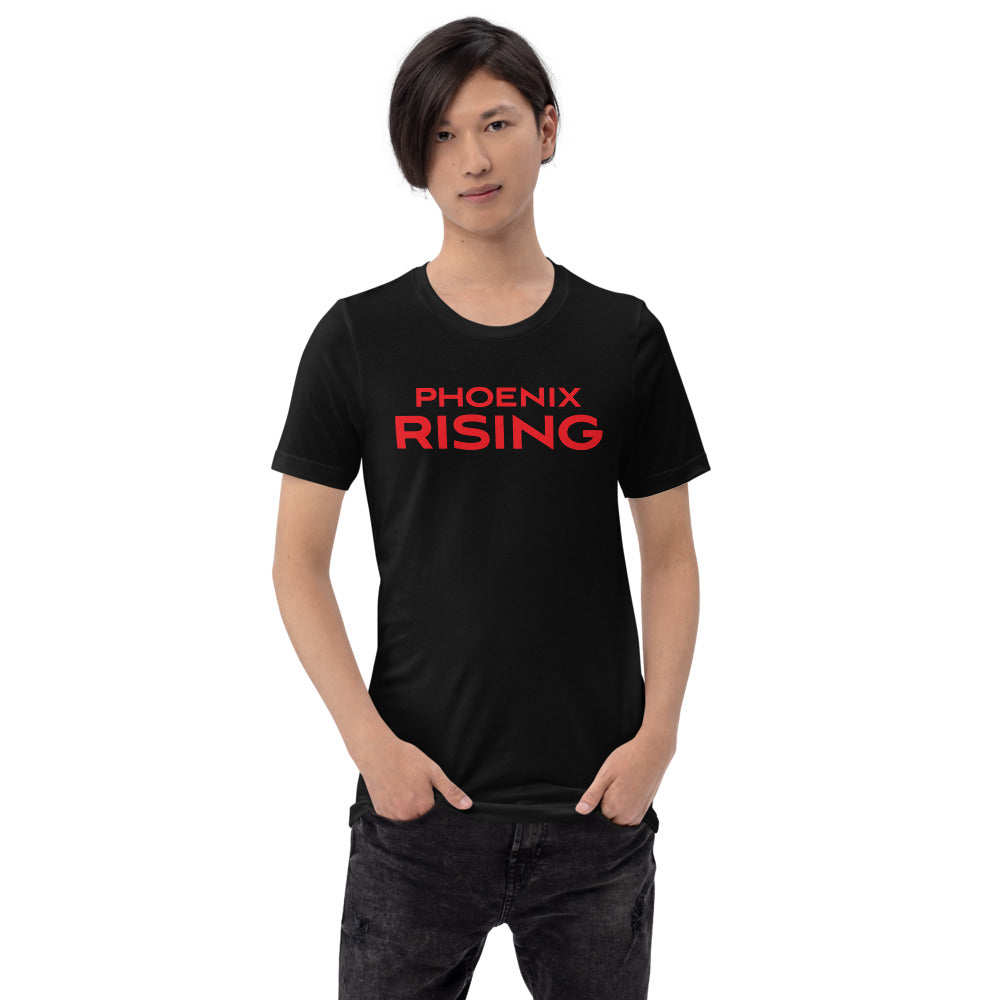 Phoenix Rising Wordmark Adult T-Shirt