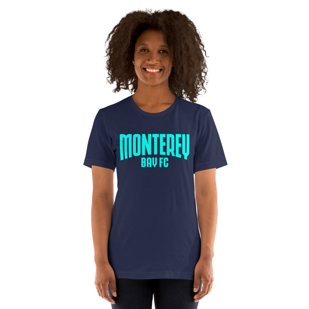 Monterey Bay FC Wordmark Adult T-Shirt