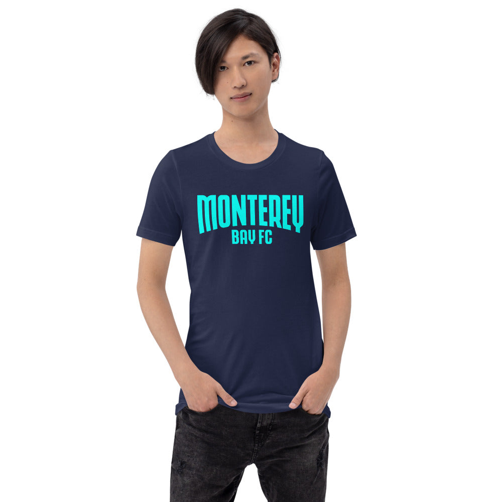 Monterey Bay FC Wordmark Adult T-Shirt