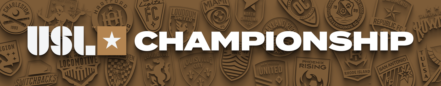 Collection banner showcasing the USL Championship logo and branding elements.