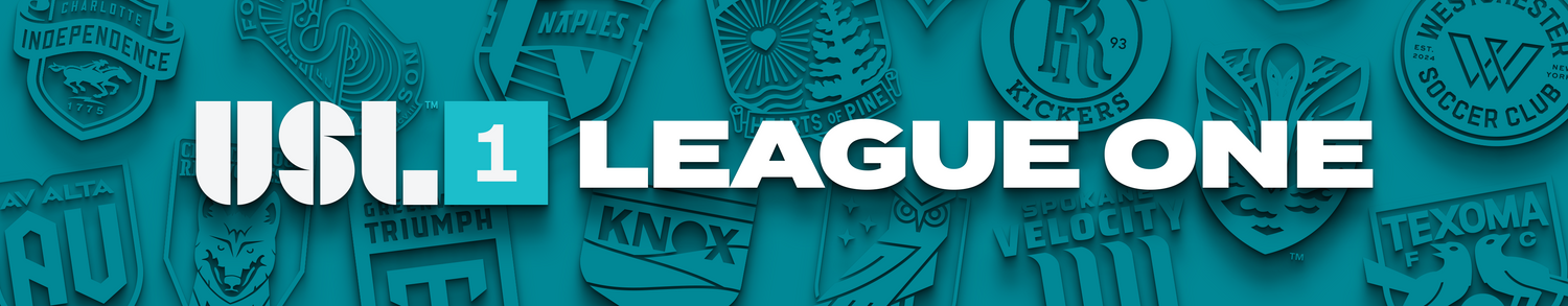 Collection banner showcasing the USL League One logo and branding elements.