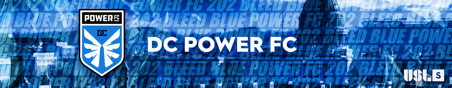 Collection banner showcasing the DC Power FC logo and branding elements.