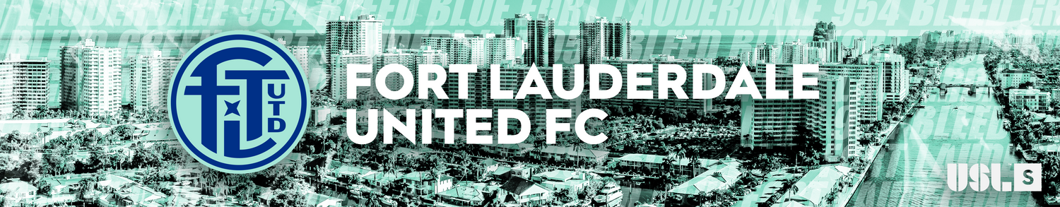 Collection banner showcasing the Fort Lauderdale United FC logo and branding elements.