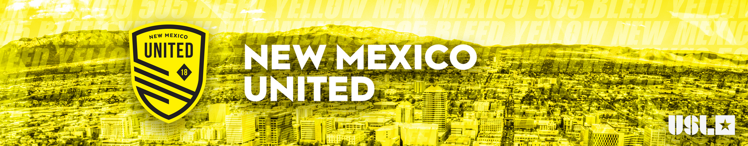 Collection banner showcasing the New Mexico United logo and branding elements.