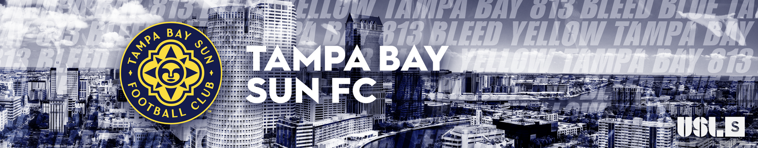 Collection banner showcasing the Tampa Bay Sun FC logo and branding elements.