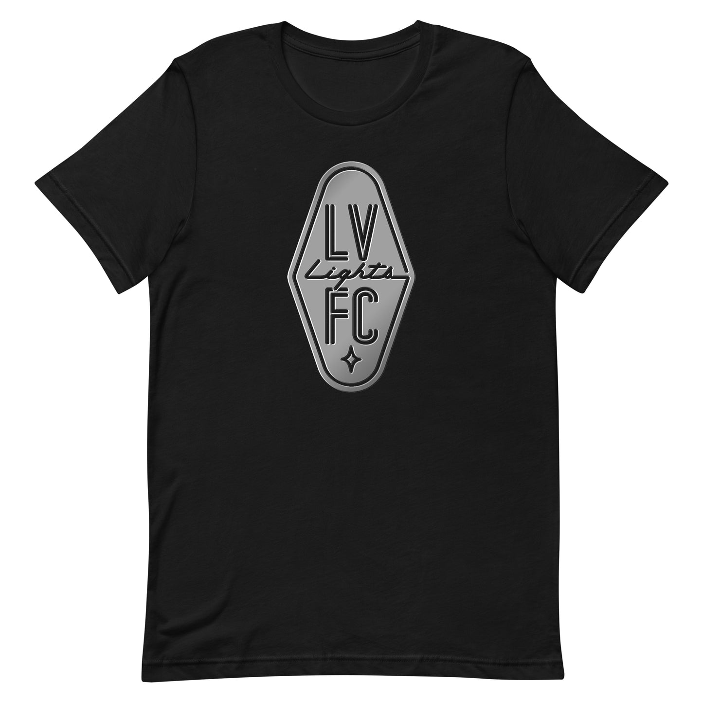 Las Vegas Lights FC Personalized 3D Name & Number Adult T-Shirt