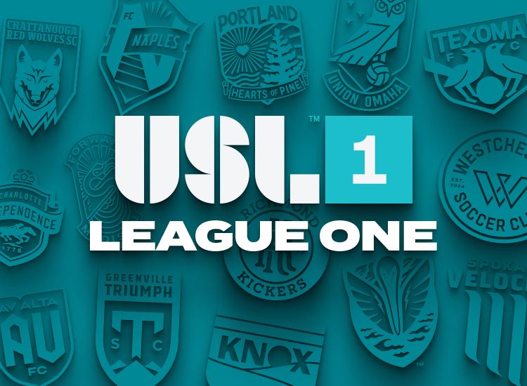 Collection banner showcasing the USL1 League One logo and branding elements.