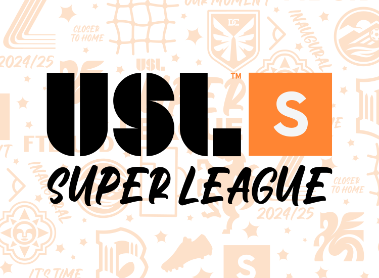 Collection banner showcasing the USL Super League logo and branding elements. - Banner