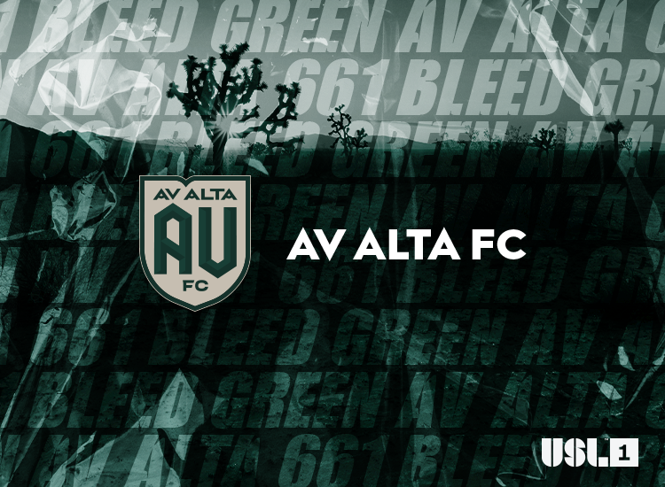 Collection banner showcasing the AV Alta FC logo and branding elements.