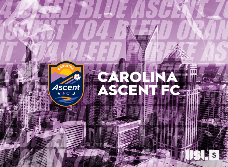 Collection banner showcasing the Carolina Ascent FC logo and branding elements.