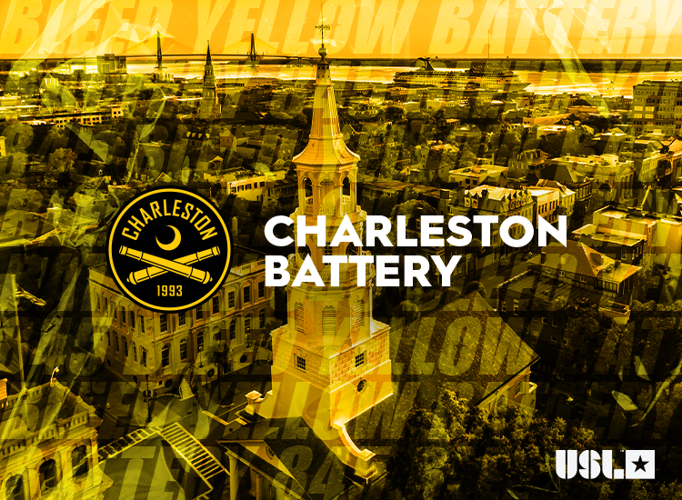 Collection banner showcasing the Charleston Battery logo and branding elements.