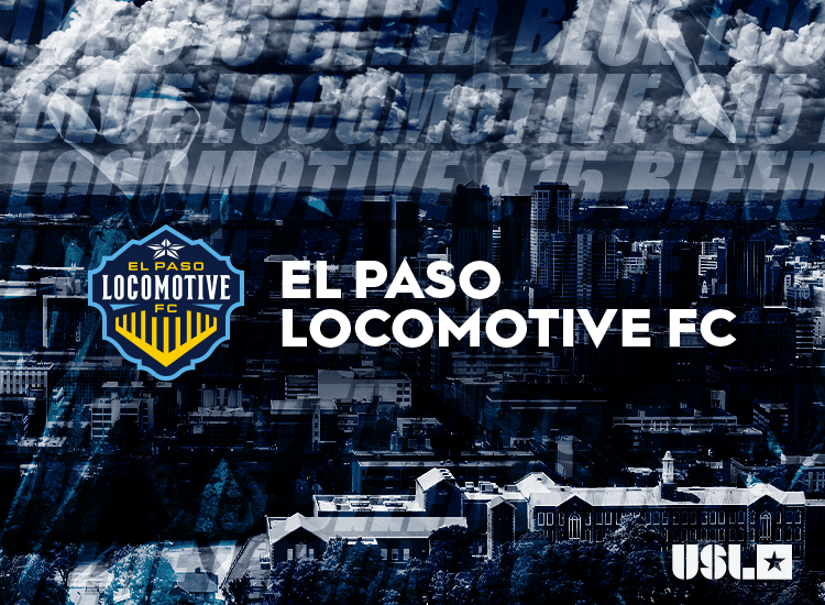 Collection banner showcasing the El Paso Locomotive FC logo and branding elements.