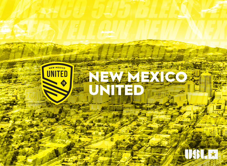 Collection banner showcasing the New Mexico United logo and branding elements.